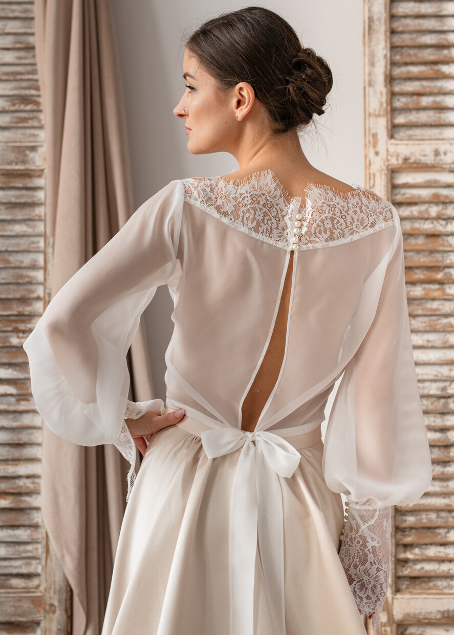 Panna Młoda Bolerka bolerka, narzutki, sweterki ślubna pelerynkaeleganckie bolerko ślubne, koronkowe bolerko do sukni ślubnej, delikatne bolerko ślubne, koronkowa narzutka ślubne 9