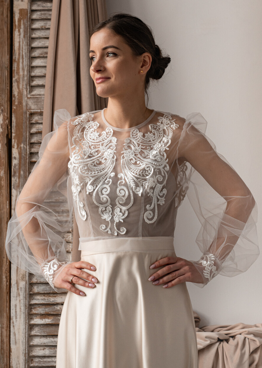Panna Młoda Bolerka bolerka, narzutki, sweterki koronkowe bolerko ślubne, koronkowe bolerko do sukni ślubnej, delikatne bolerko ślubne, koronkowa narzutka ślubne 13