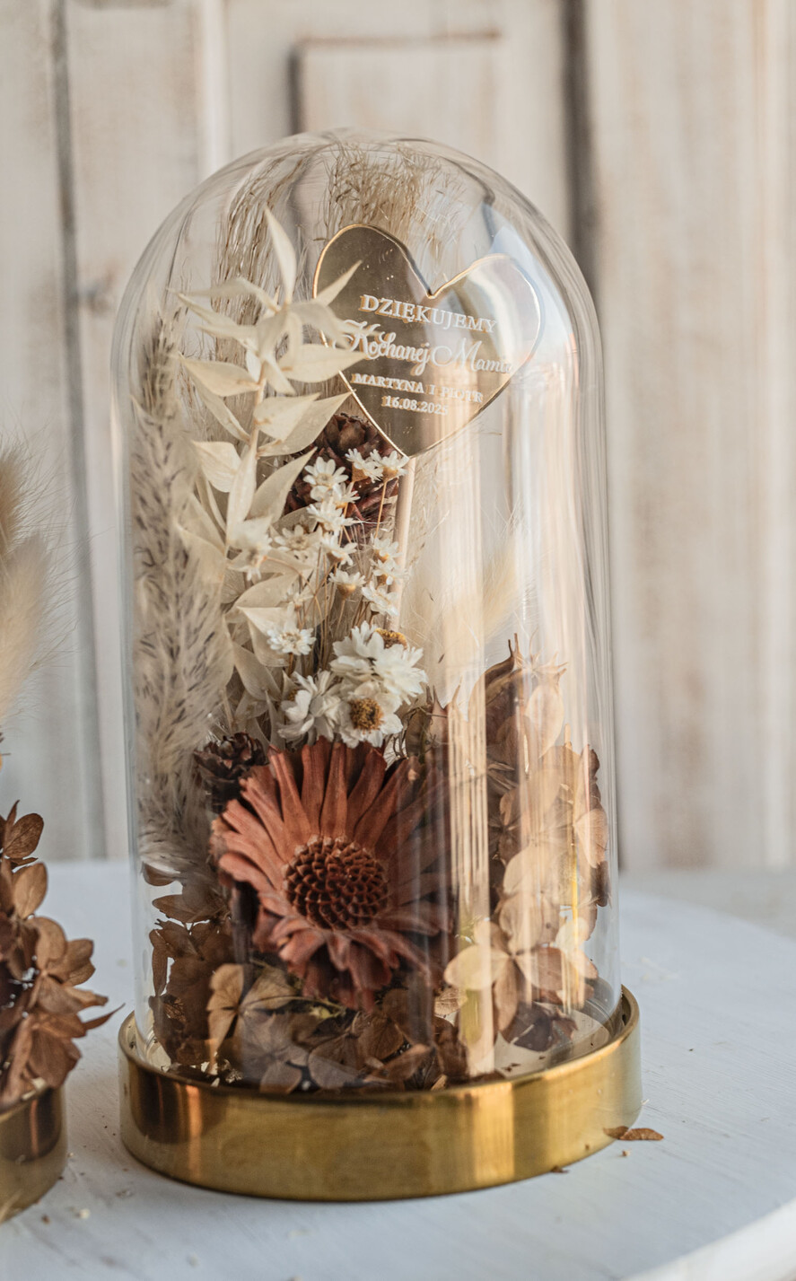 Prezenty, Podziękowania dla Rodziców Kompozycje Kwiatowe / Flowerboxy podziękowanie dla Rodziców kwiaty w szklanej kopule, pomysł na prezent dla rodziców, Szklana kopuła suszone kwiaty, Suszone Kwiaty w Szkle Kwiaty W Szklanej Kopule10