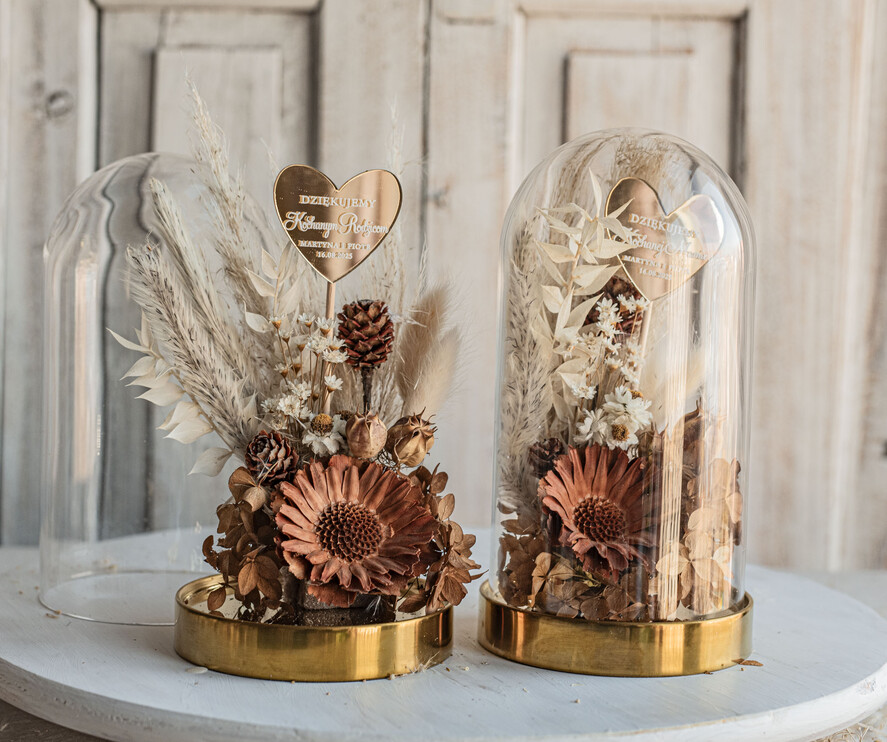 Prezenty, Podziękowania dla Rodziców Kompozycje Kwiatowe / Flowerboxy podziękowanie dla Rodziców kwiaty w szklanej kopule, pomysł na prezent dla rodziców, Szklana kopuła suszone kwiaty, Suszone Kwiaty w Szkle Kwiaty W Szklanej Kopule9