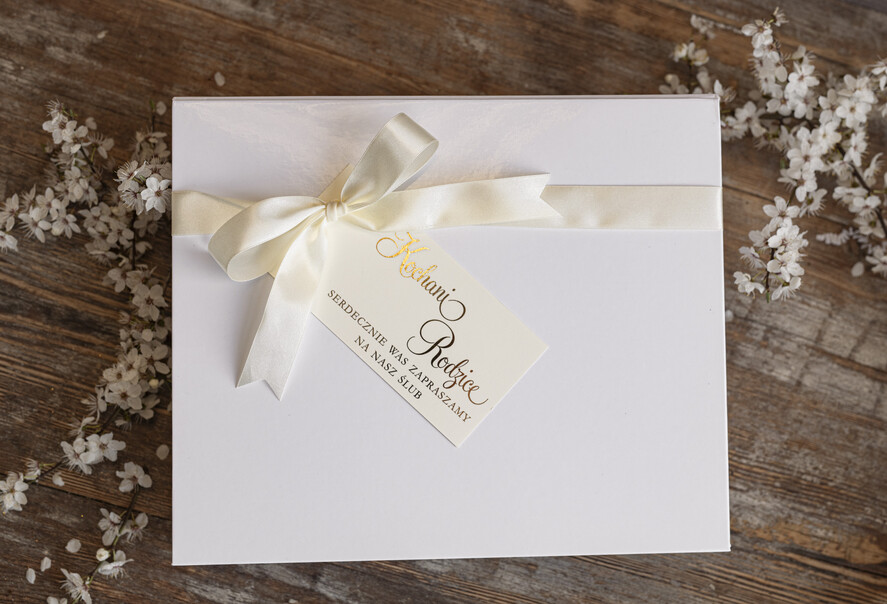 Zaproszenia dla Rodziców  zaproszenie dla Rodziców box prezentowy box prezentowy jako zaproszenie dla Rodziców, prezent i zaproszenie na ślub dla Rodziców, filiżanki dla Mamy i Taty, elegancki prezent dla Rodziców7