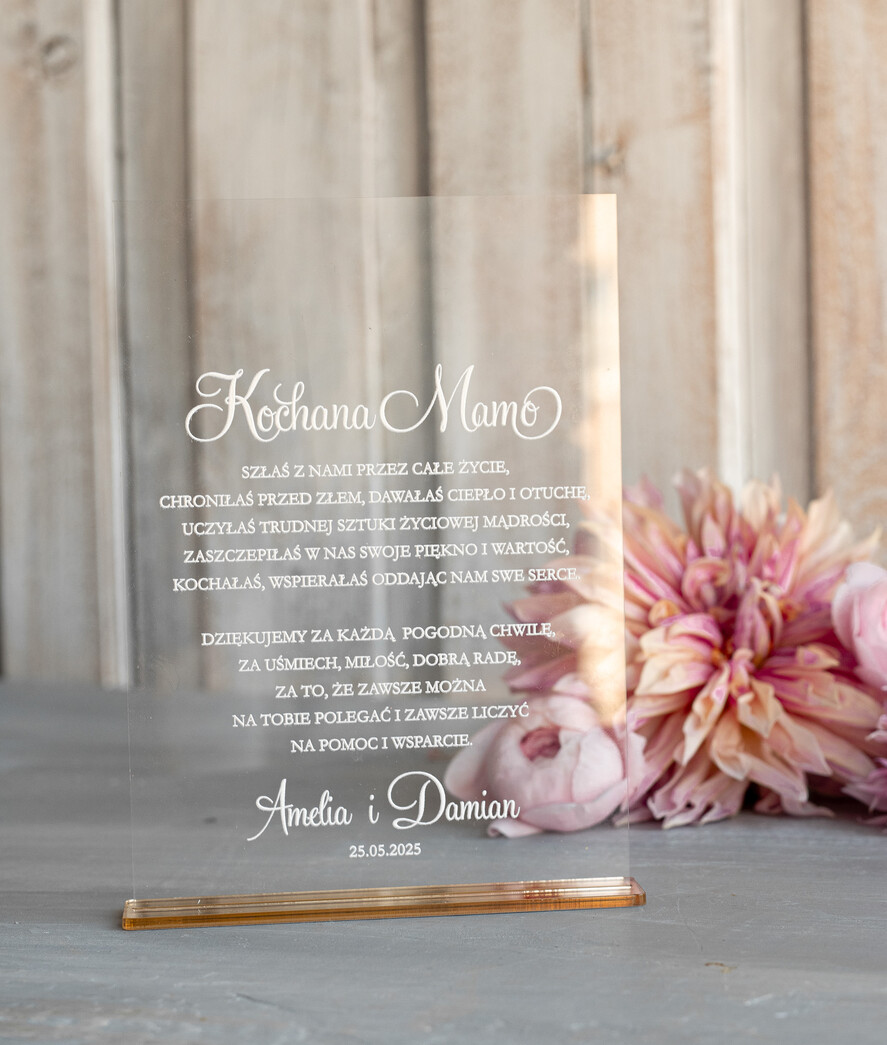 Prezenty, Podziękowania dla Mamy  zestawy do szampana Prezent dla Mamy szampanówka Mama Idealna, Fajne pomysły na prezent dla Mamy, podziękowanie dla Mamy na weselu, box prezentowy dla mamy3