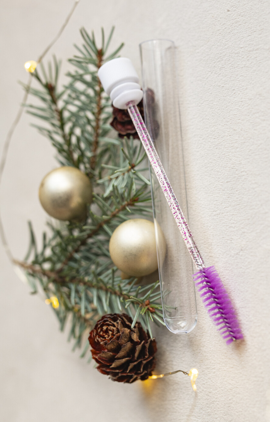 Prezenty Oferta dla Salonów BEAUTY szczoteczka do rzęs Szczoteczka do rzęs podziękowania dla klientki, prezent od stylistki rzęs dla klientek, upominek  bożonarodzeniowy gadzet od stylistki rzes 2