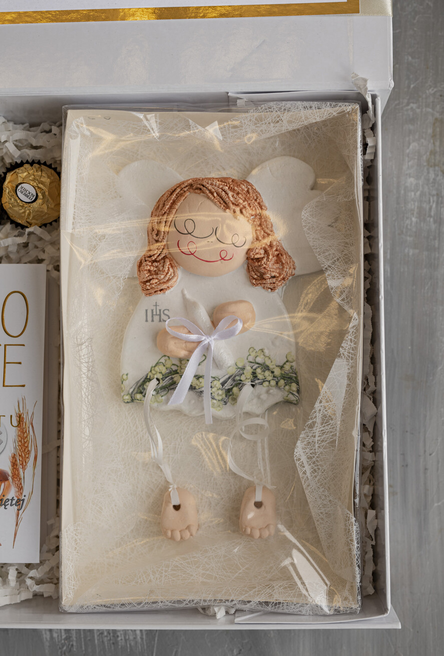 Pamiątki Prezenty na komunię  boxy prezentowe Pismo Święte Pamiątka Pierwszej Komunii Świętej, Medalik na Pierwszą Komunię Świętą, pudełko prezentowe na Komunię Świętą. 5