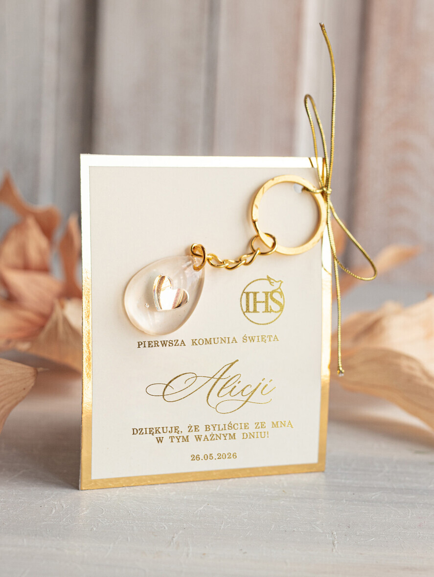 Podziękowania dla gości na komunii podziękowania dla gości podziękowania dla gości komunia, breloki prezenty dla gości na Komunii, upominki dla gości komunijnych, Oryginalne podziękowania dla gości komunijnych1
