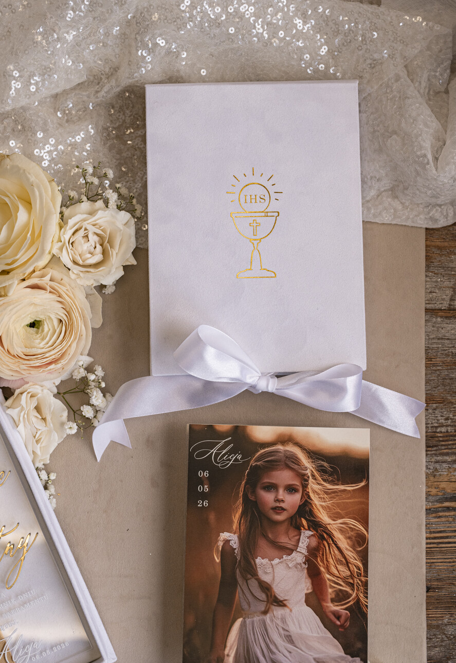 Zaproszenia na Komunię  Dla Chrzestnych i Dziadków Eleganckie zaproszenia na Pierwszą komunię dla Matki Chrzestnej, wyjątkowe zaproszenia na komunię dla Rodziców  chrzestnych, Zaproszenie Vip dla Baci i Dziadka4