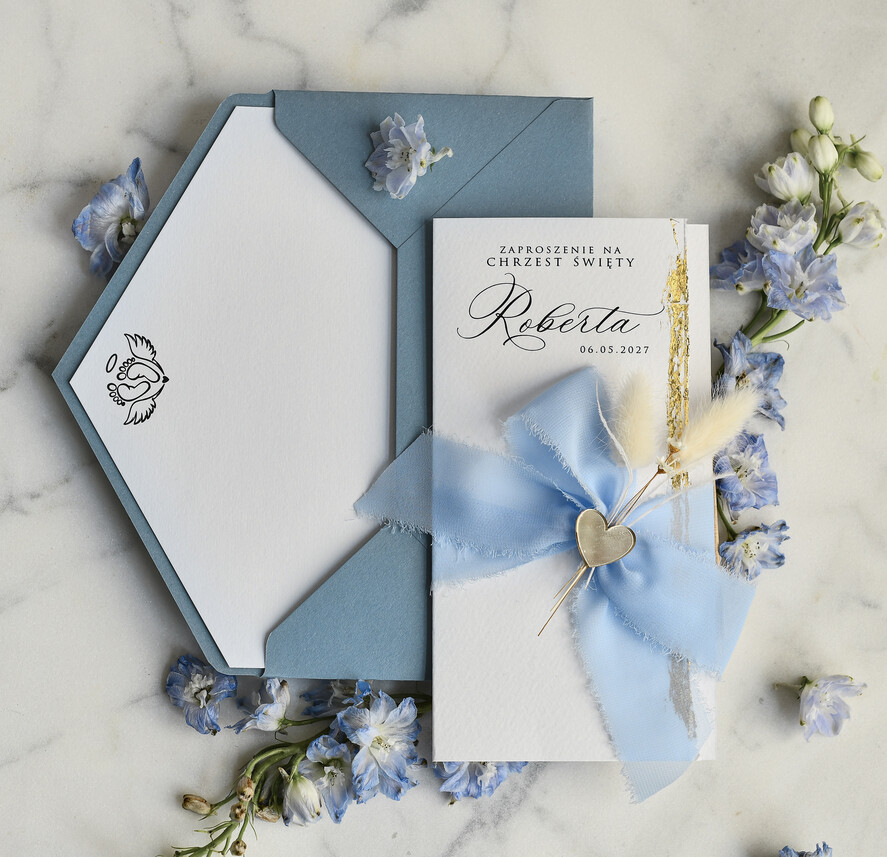 ZAPROSZENIA NA CHRZCINY dla chłopca zaproszenie na Chrzest Niebieskie Klasyczne zaproszenie na chrzciny Rwane złocone zaproszenie na roczek, zaproszenia na urodziny0