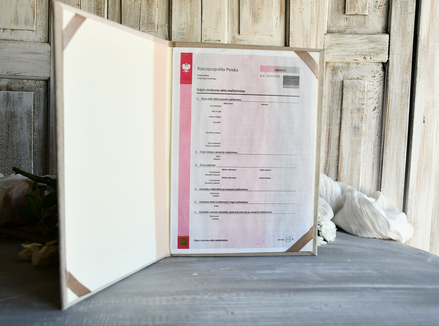Przysięga Małżeńska  Błogosławieństwo teczka na Akt Małżeństwa  teczka na akt małżeństwa  6