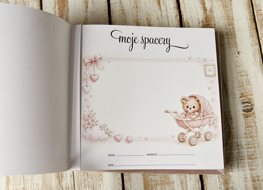 albumy dla Dzieci albumy welurowe Ręcznie szyty album dla dziecka z personalizowaną welurową okładką. Idealny na zdjęcia z narodzin, chrztu i pierwszych lat życia. 22