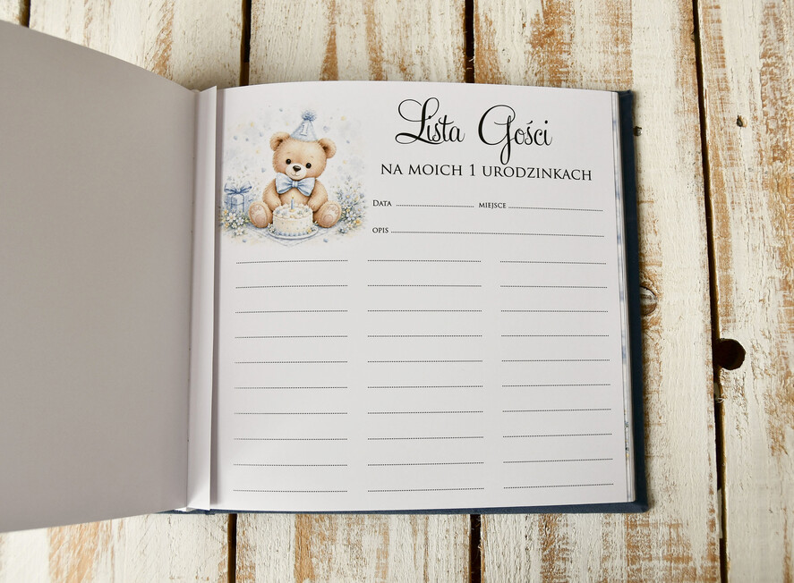 albumy dla Dzieci albumy welurowe Ręcznie szyty album dla dziecka z personalizowaną welurową okładką. Idealny na zdjęcia z narodzin, chrztu i pierwszych lat życia. 14