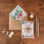 Zaproszenia ślubne morskie / marine spersonalizowane zaproszenia ślubne marine dla miłośników morza i wody  1