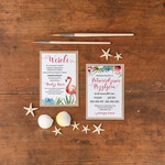 Zaproszenia ślubne morskie / marine spersonalizowane zaproszenia ślubne marine dla miłośników morza i wody  3