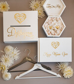 Pudełko na koperty  DREWNIANE Zestaw Ślubny - Skrzynka na koperty, ślubna ksiega wpisów gości, wieszaki ślubne , pudełeczkao szkatułka na obrączki szybka wysyłka5