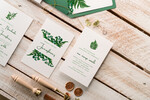 Zaproszenia ślubne Natura Paprtoka Zaproszenia Ślubne Minimalistyczne Zaproszenia na Ślub Delikatne z paprtokami Zaproszenie Ślubne rustykalne 5