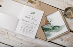 Zaproszenia ślubne Natura wyjątkowe zaproszenia ślubne, rustykalne zaproszenie na ślub boho4