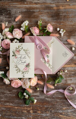 Zaproszenia ślubne Natura eleganckie zaproszenia na ślub idealne na letnie uroczystościi5