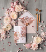 Zaproszenia ślubne Natura ręcznie robione zaproszenia na ślub, zaproszenia ślubne vintage, minimalistyczne zaproszenia slubne 2