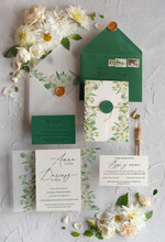 Zaproszenia ślubne Natura Proste Kalina  Zaproszenia Ślubne Minimalistyczne Zaproszenia na Ślub Delikatne Zaproszenie Ślubne rustykalne zaproszenia na ślub 1