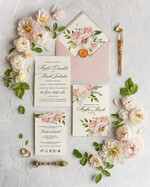Zaproszenia ślubne Natura Proste Boho Zaproszenia Ślubne Kwiaty Róże  Minimalistyczne Zaproszenia na Ślub Delikatne Zaproszenie Ślubne0
