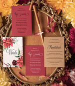 Zaproszenia ślubne dodatkowe koperty bileciki dodatkowy bilecik dopasowany do zaproszenia 0