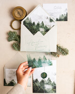 Zaproszenia ślubne dodatkowe koperty bileciki koperta z wklejką do zaproszeń ślubnych 0