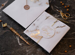 Zaproszenia ślubne Złote Glamour wyjątkowe zaproszenia ślubne nowoczesny styl glamour złote litery10