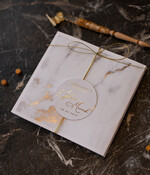 Zaproszenia ślubne Złote Glamour wyjątkowe zaproszenia ślubne nowoczesny styl glamour złote litery5