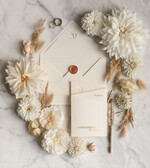 Zaproszenia ślubne Złote Glamour nowoczesne zaproszenia na ślub, glamour złota i srebrna folia, zaproszenia składane na trzy części 1