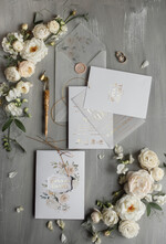 Zaproszenia ślubne Złote Glamour orginalne zaproszenia na ślub luksusowe wesele w zamku zaproszenia ślubne złote litery1