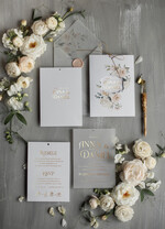 Zaproszenia ślubne Złote Glamour orginalne zaproszenia na ślub luksusowe wesele w zamku zaproszenia ślubne złote litery5