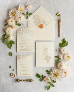 Zaproszenia ślubne Złote Glamour Eleganckie Zaproszenia ślubne złote napisy na zaproszeniu0