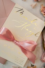 Zaproszenia ślubne Złote Glamour oryginalne błyszczące zaproszenia ślubne w stylu glamour z motywem kwiatowym   3