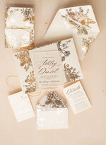 Zaproszenia ślubne Złote Glamour złote zaproszenia ślubne, złote naproszenia na slub, zaproszenia slubne z welurem, zaproszenia slubne glamour2