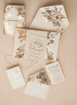 Zaproszenia ślubne Złote Glamour złote zaproszenia ślubne, złote naproszenia na slub, zaproszenia slubne z welurem, zaproszenia slubne glamour0