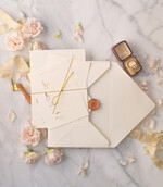 Zaproszenia ślubne Złote Glamour minimalistyczne złote lub srebrne zaproszenia ślubne  idealne na wesele w stylu glamour 22