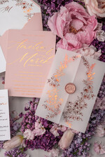 Zaproszenia ślubne Złote Glamour modne zaproszenia na ślub, idealne na wesele ze złotem15