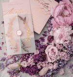 Zaproszenia ślubne Złote Glamour modne zaproszenia na ślub, idealne na wesele ze złotem4