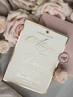 Zaproszenia ślubne Złote Glamour najpiękniejsze zaproszenia ślubne, złote glamour12