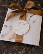 Zaproszenia ślubne Złote Glamour złote zaproszenia ślubne marmur składane harmonijkowe złocone zaproszenie na ślub marmurkowe10