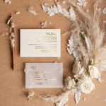 Zaproszenia ślubne Złote Glamour zaproszenia ślubne wykonywane ręcznie, glamour błyszczące złote3