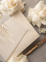 Zaproszenia ślubne Złote Glamour nowoczesne zaproszenia ślubne glamour złote lub srebrne napisy3