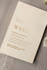 Zaproszenia ślubne Złote Glamour nowoczesne zaproszenia ślubne glamour złote lub srebrne napisy8