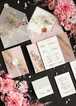 Zaproszenia ślubne Złote Glamour nowoczesne zaproszenia ślubne , złote litery na zaproszeniach ślubnych, zaproszenia slubne glamour 1