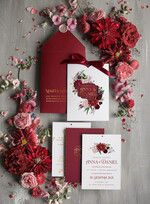 Zaproszenia ślubne Złote Glamour wyjątkowe zaproszenia ślubne glamour złote lub srebrne litery3