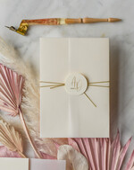 Zaproszenia ślubne Złote Glamour robione ręcznie zaproszenia ślubne, glamour złote i srebrne8