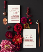 Zaproszenia ślubne Złote Glamour zaproszenia na ślub ręcznie robione, glamour błyszczące złote4