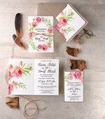 Zaproszenia ślubne Boho  nietypowe zaproszenia weselne, boho glam styl3