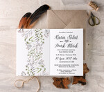 Zaproszenia ślubne Boho  zaproszenia ślubne robione na zamówienie, romantyczne boho wesele1