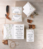 Zaproszenia ślubne Boho  zaproszenia ślubne robione na zamówienie, romantyczne boho wesele3