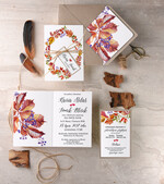 Zaproszenia ślubne Boho  spersonalizowane zaproszenia na ślub, boho glam styl1